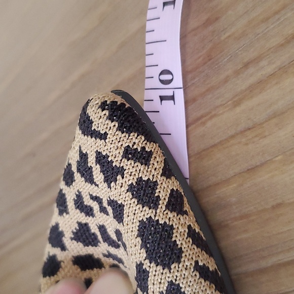 Rothy's leopard print point flats size 6.5 - Picture 12 of 16